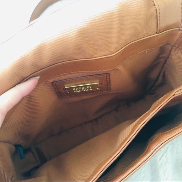 Badgley Mischka Croc skin leather shoulder bag - Picture 5 of 5